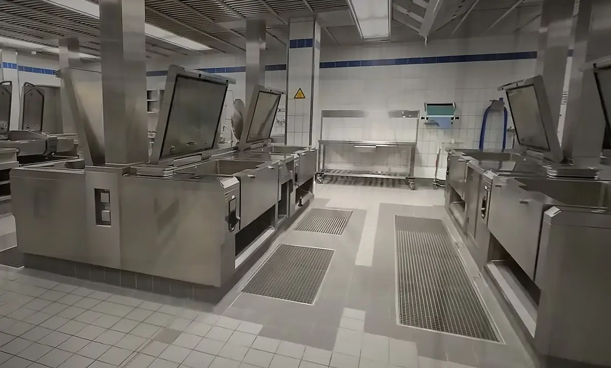 Utrustning för professionella kök