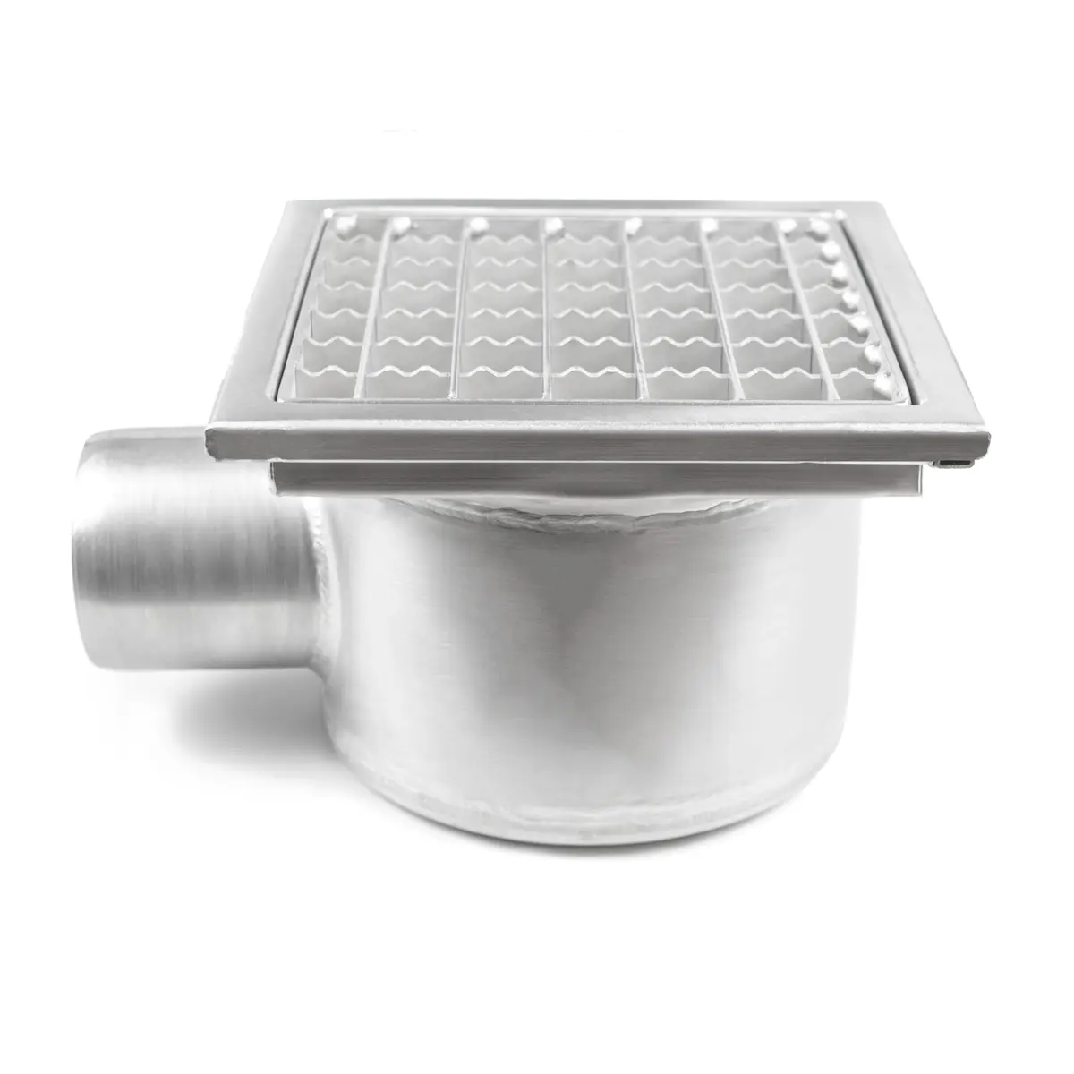 Golvbrunn BK_KRD 250x250mm med halkskyddat lock