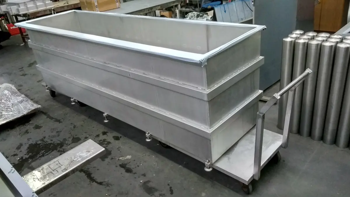 Rostfri tank 3000 liter
